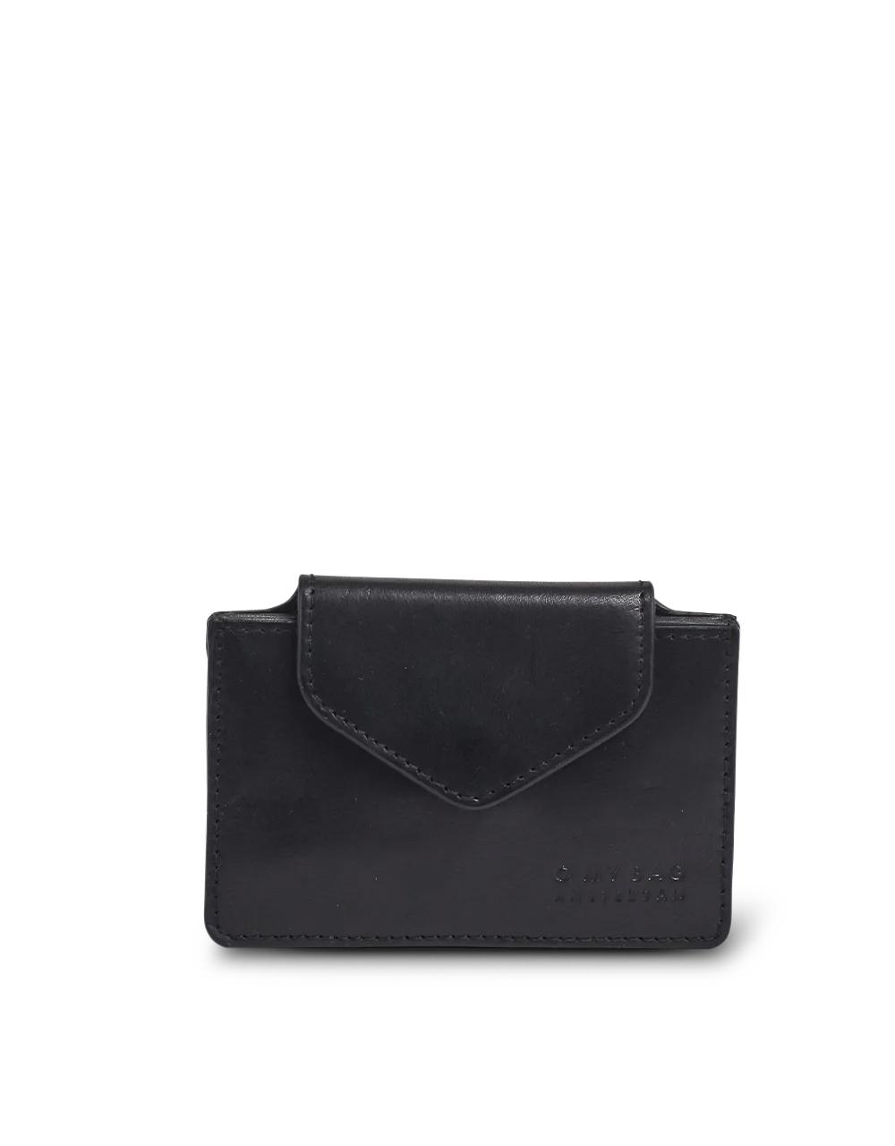 O My Bag Harmonica Wallet Classic Black Leder Münz-Portemonnaie unisex